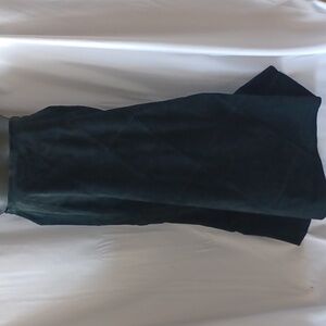 - Vintage Willi Smith Black Suede Maxi Skirt size 8, with bonus vest (size S/M)